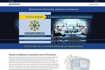 Sito web: per Massimo Rebecca.