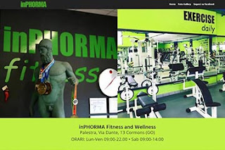 Sito web: per inPhoma.it palestra a Comons (GO), versione 2020.