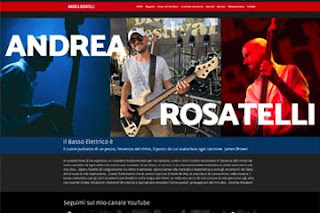 Sito web: AndreaRosatelli.it nuova versione 2021.