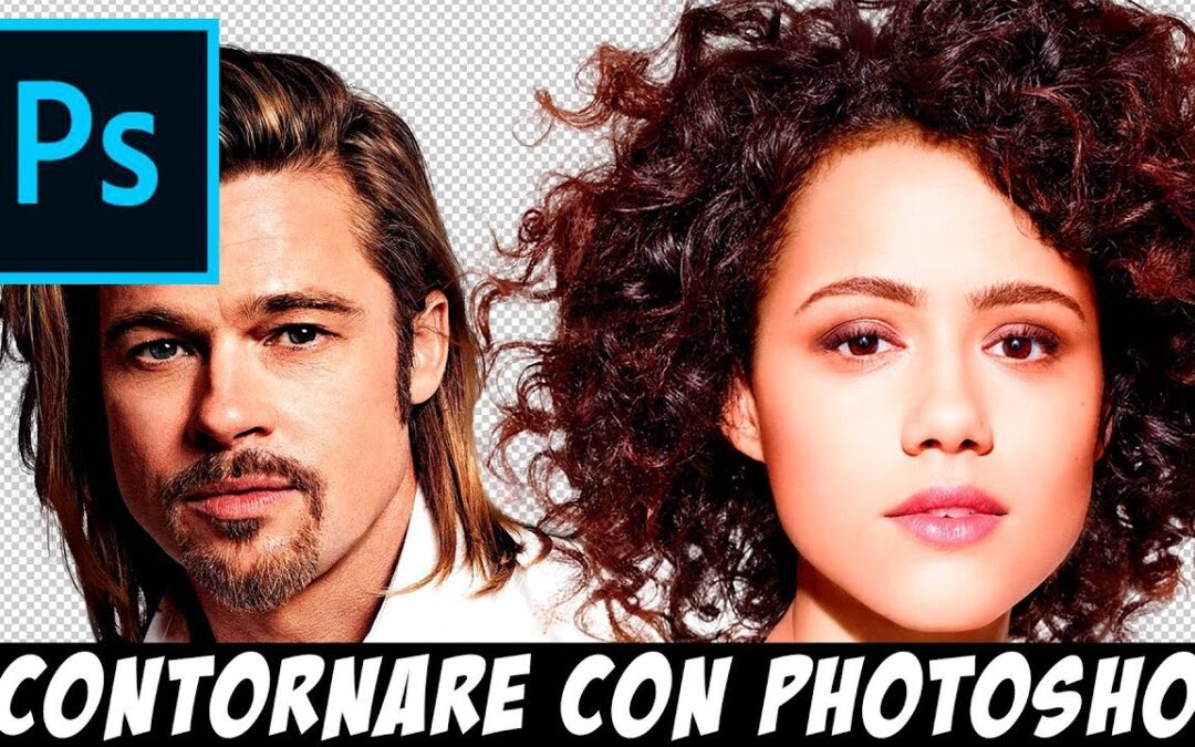 Photoshop: come scontornare i capelli con: Penna, Crea Maschera Vettoriale, Raggio avanzato