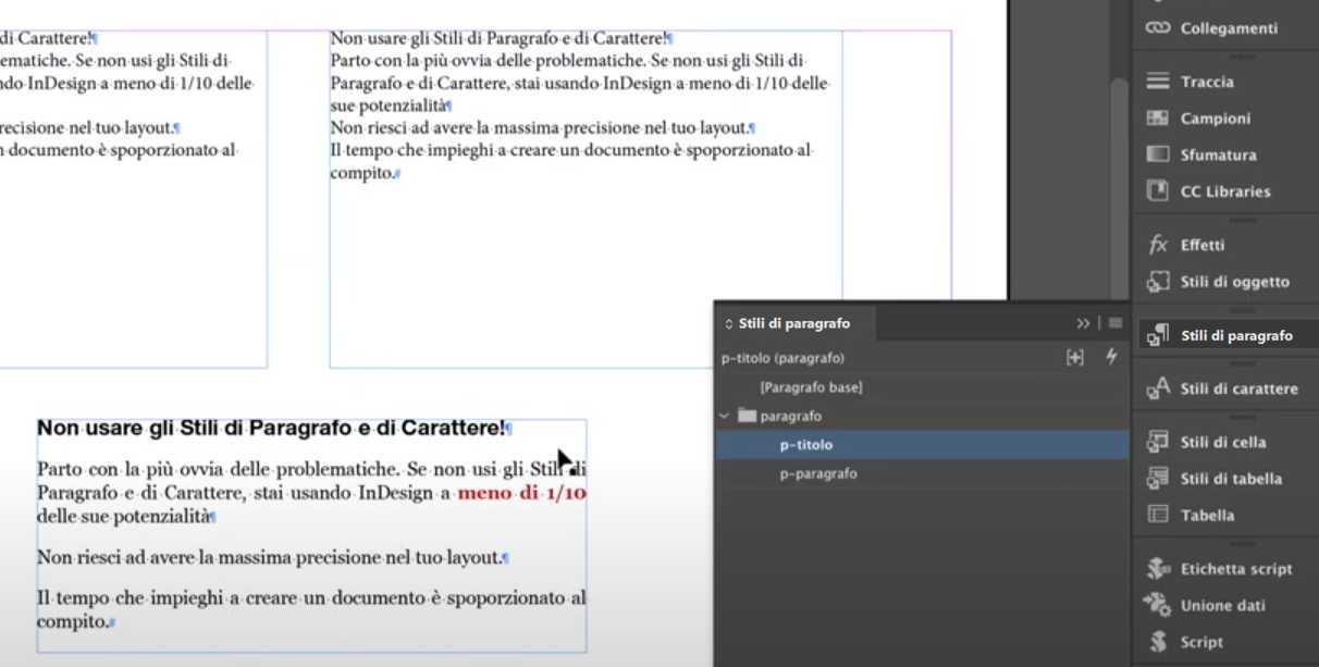 InDesign – I 20 errori più comuni di chi lavora con InDesign