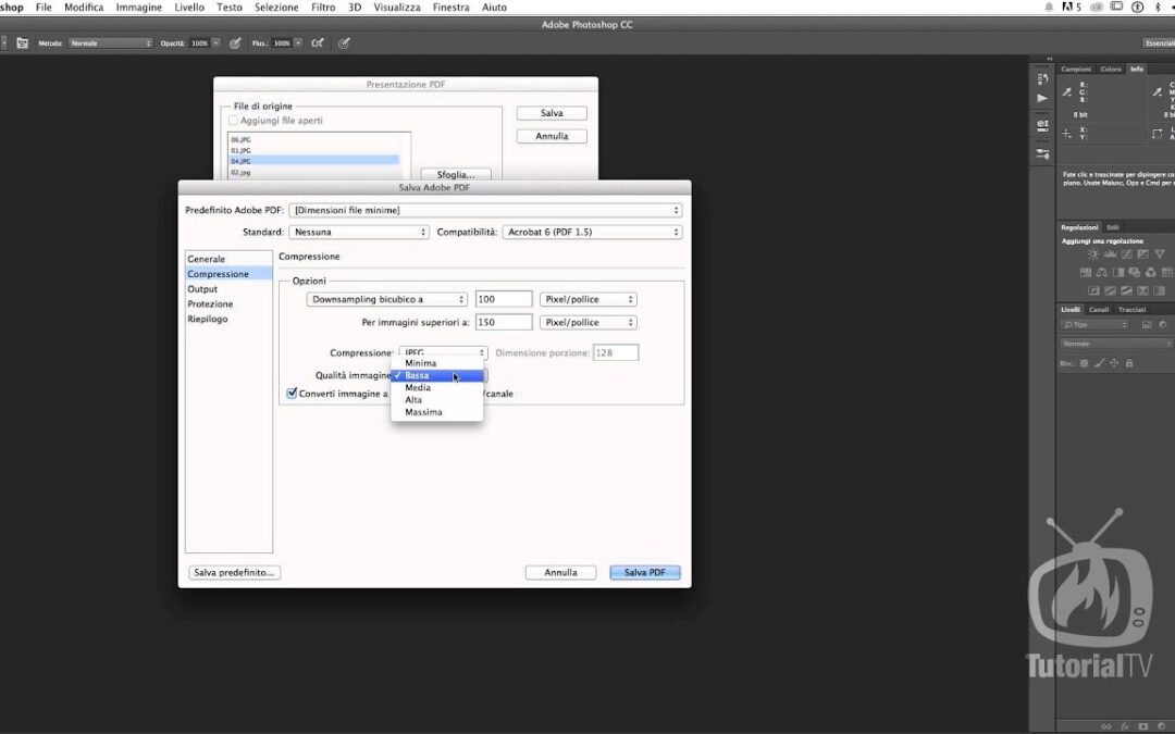 Come creare un PDF multipagina in Photoshop – TUTORIAL PHOTOSHOP