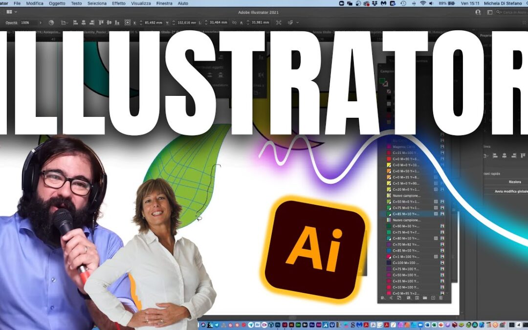 llustrator: 3 ore di VIDEO CORSO GRATUITO di Michela Di Stefano e Andrea Ciraolo