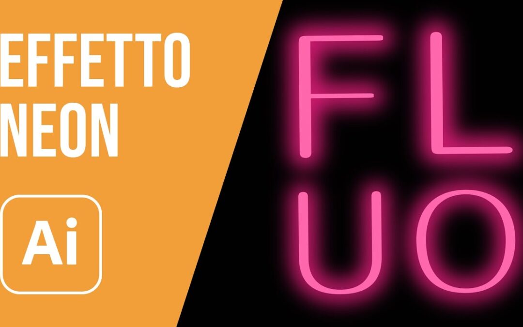 Illustrator, come fare effetto bagliore esterno.