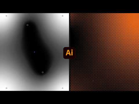 Illustrator: effetto retino mezzetinte