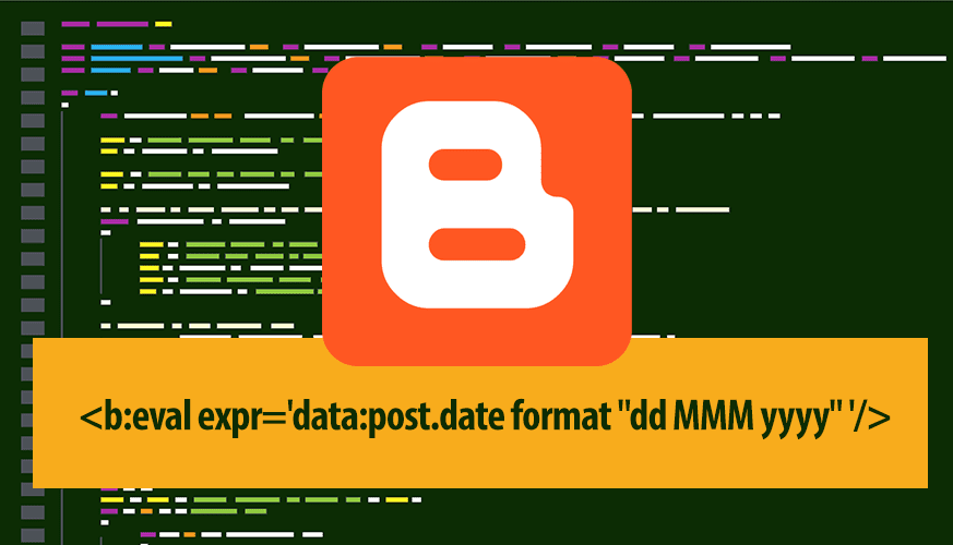 Blogger: come cambiare il FORMATO DATA