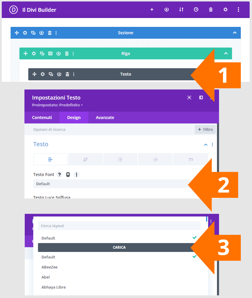 WordPress, Divi, come caricare un font?