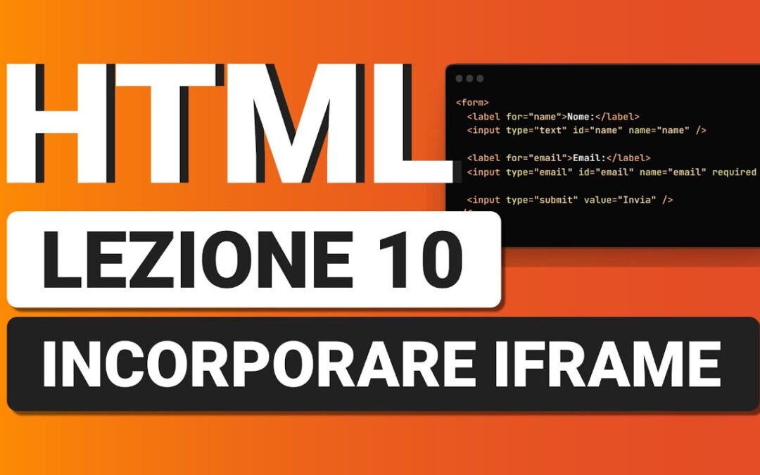 HTML, iframe, l’importanza dell’attributo sandbox.