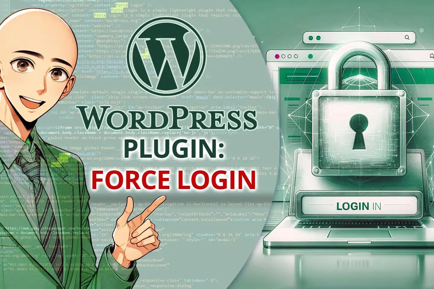 WordPress, Plugin: Force Login. Sito Privato.