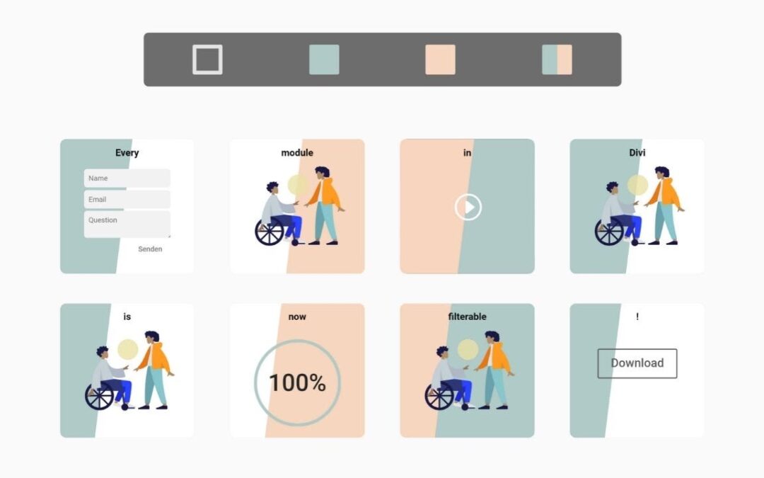 WordPress, Plugin: Filter for Divi