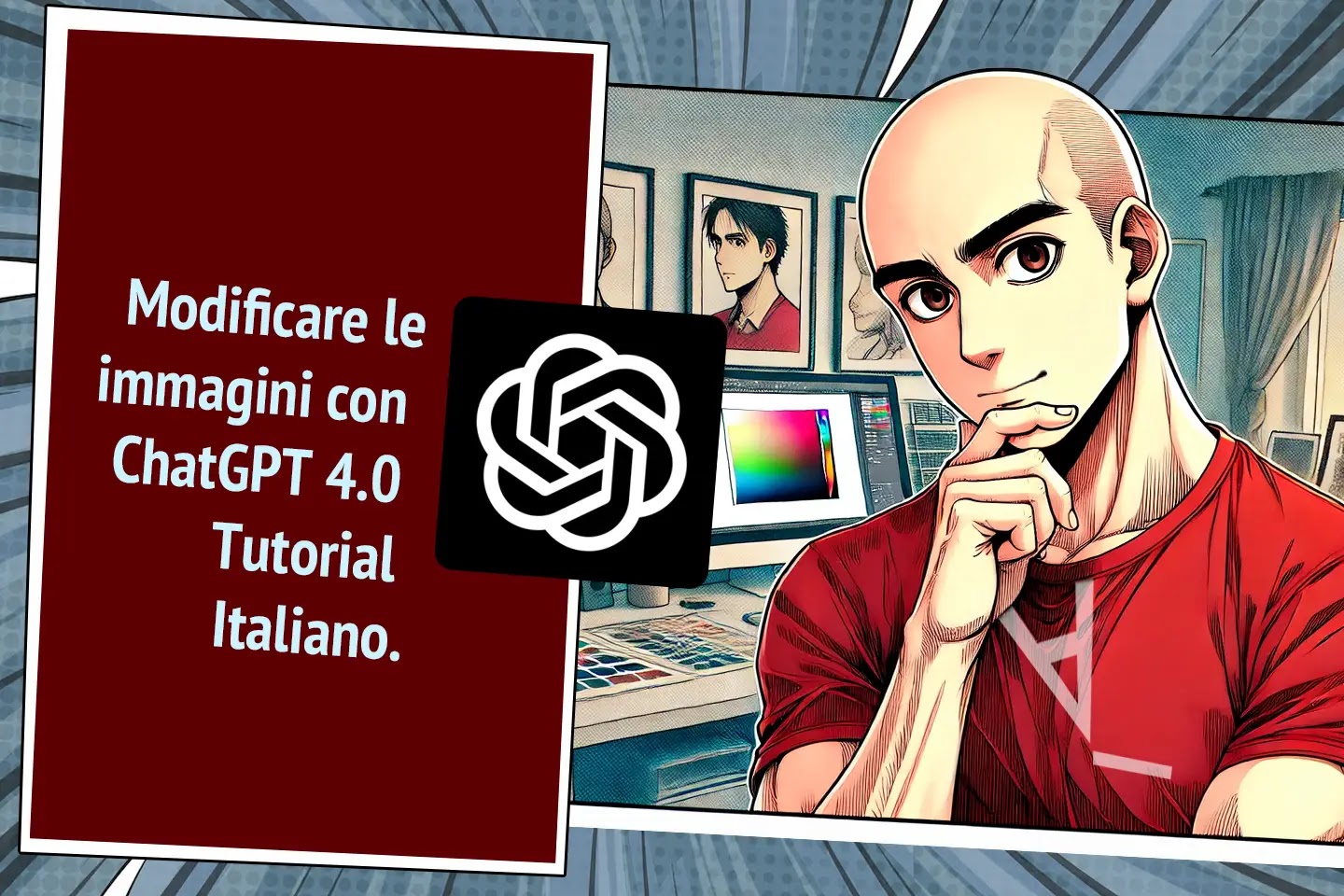 Modificare le immagini con ChatGPT 4.0, Tutorial Italiano.