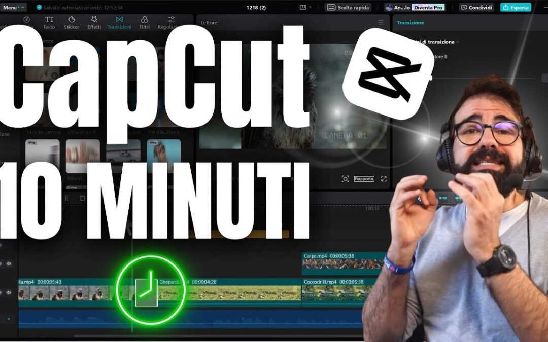 Video Editor: CupCut, Video Tutorial breve e completo di Ciraolo.