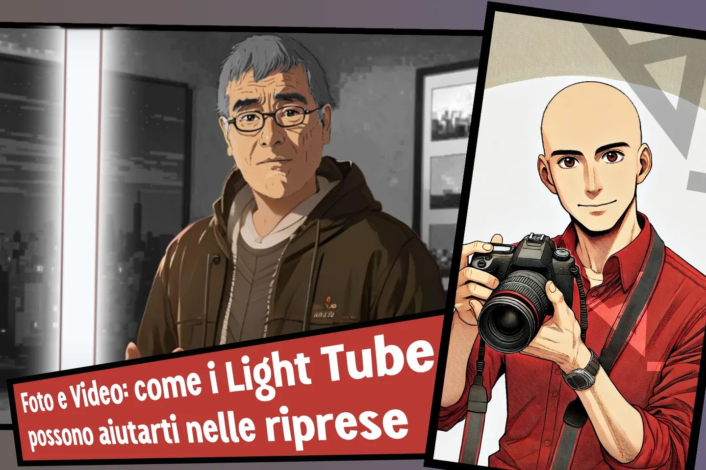 Foto e Video: come i Light Tube possono aiutarti nelle varie riprese e acquisizioni.