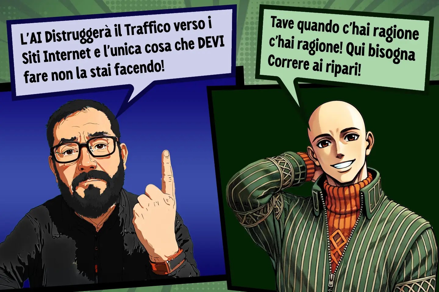 Taverniti: “l’AI distruggerà il traffico verso i siti … e l’unica cosa che DEVI fare non la stai facendo!”