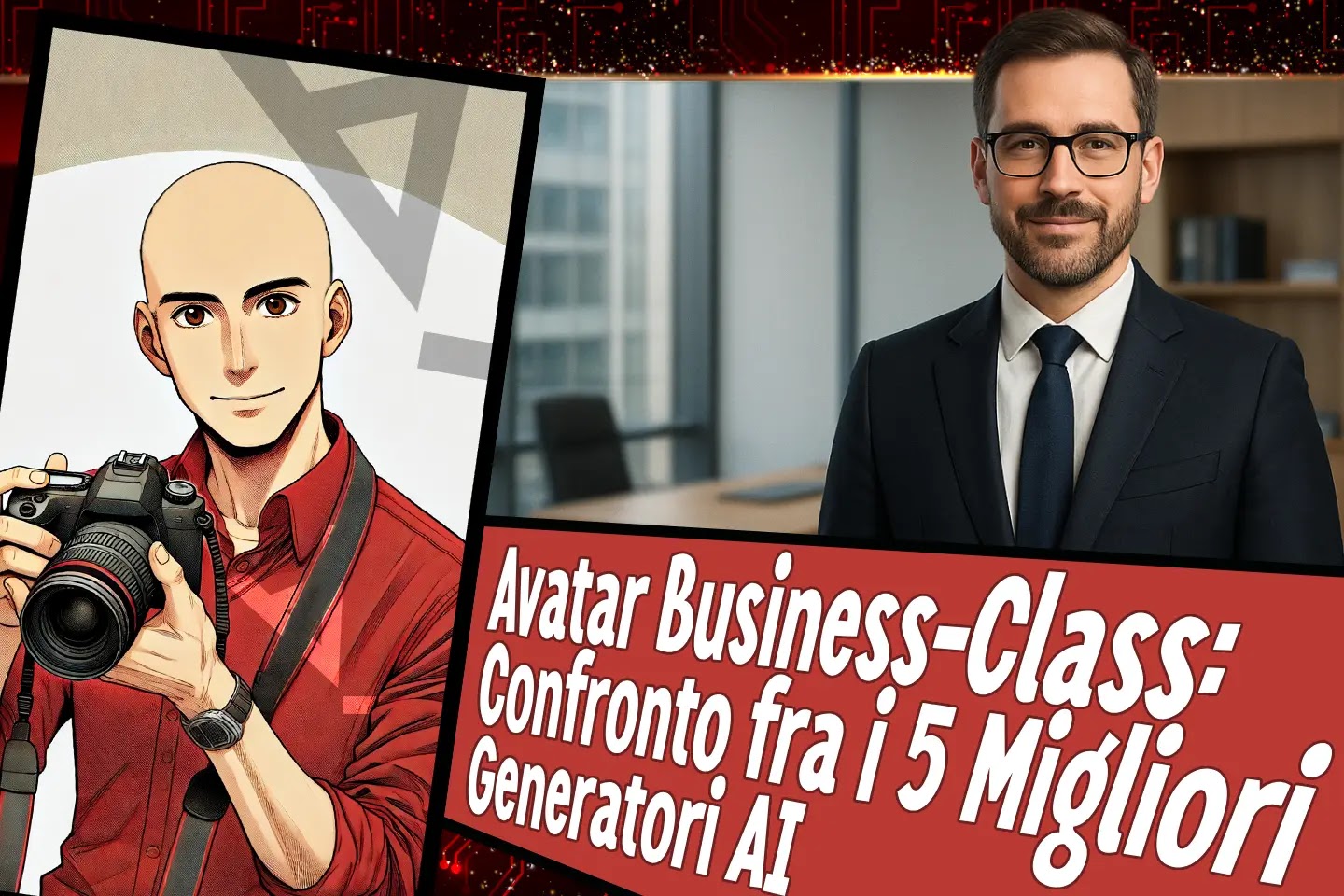 Avatar Business-Class: Confronto fra i 5 Migliori Generatori AI.